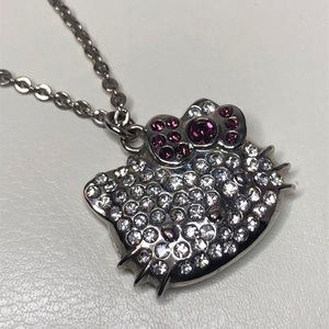Hello Kitty Pink Bow Necklace